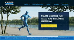 Desktop Screenshot of kieser-training.de